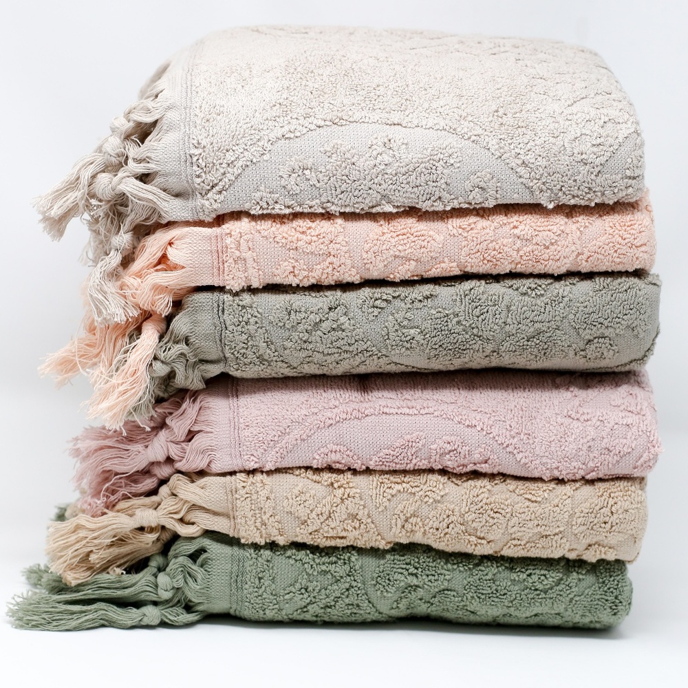 Cotton Hittite %100 Cotton Towel 6 pieces - Picture 4 of 6